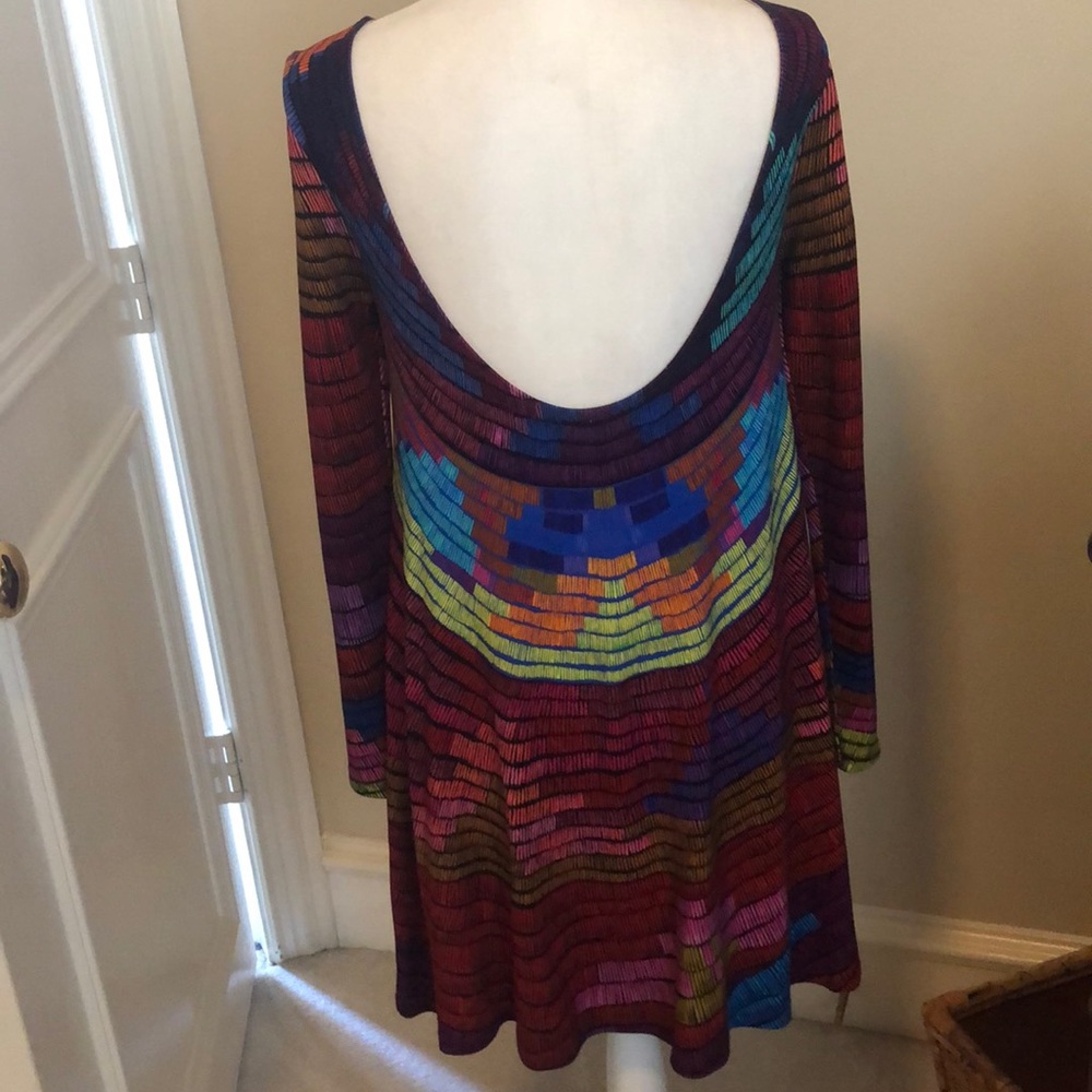 Violet scoop back dress. Size medium.